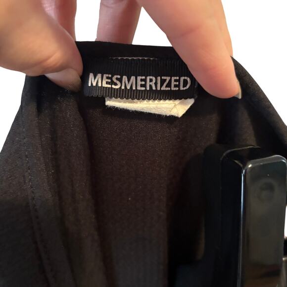 Mesmerized Dress Womens Size Small (4) Peplum Y2K Bodycon Sleek Glam Clubwear - Picture 8 of 8